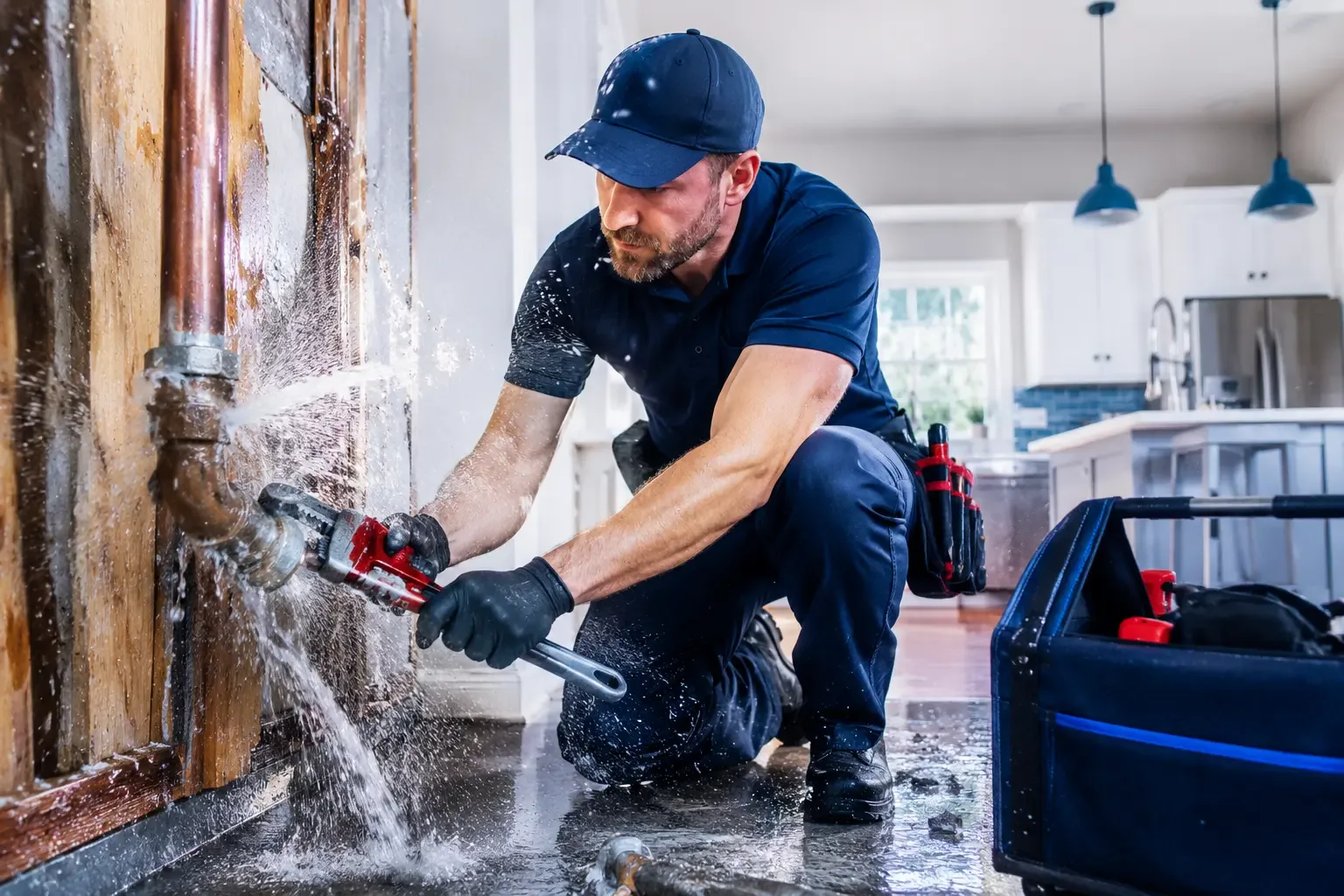 Local emergency pipe repair professionals in Chesterhill, OH